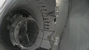 NEW AIRLOCK ATTACHED TO THE SPACE STATION